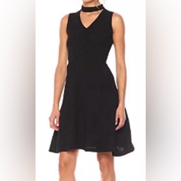 Catherine Malandrino Dresses & Skirts - Black Sleeveless Midi Dress w/Pockets
